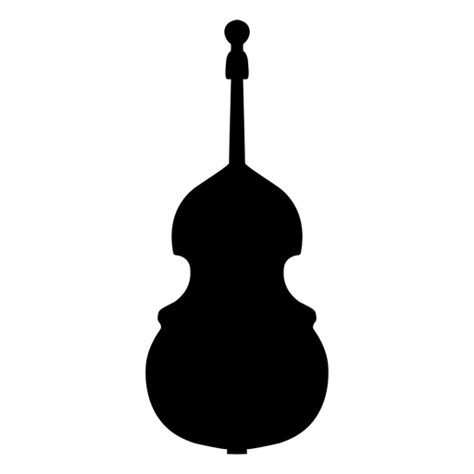 Double Bass Silhouette At Getdrawings Free Download