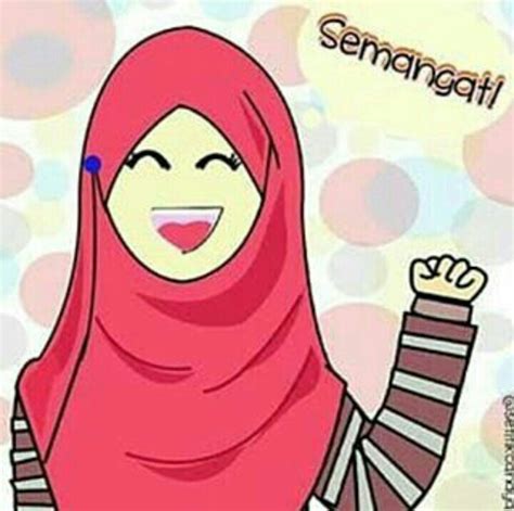 Gambar Kartun Sahabat Muslimah Bercadar Adzka