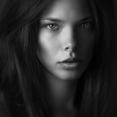 Portrait Women In Monochrome On Behance