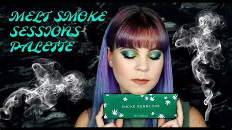 Melt Cosmetics Smoke Sessions Palette First Impression Swatches