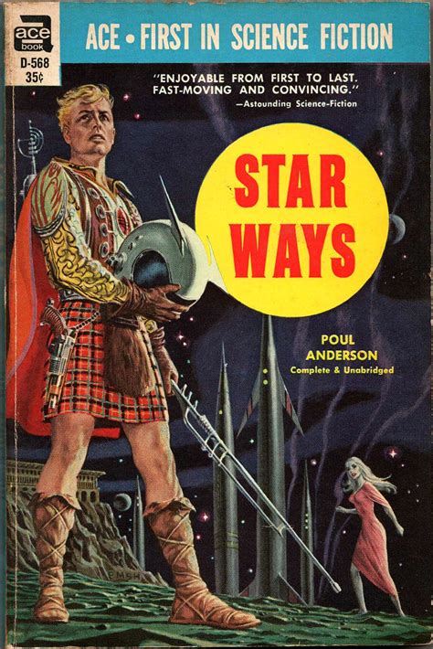 Papergreat Sci Fi Book Cover Star Ways Aka Kilts In Space