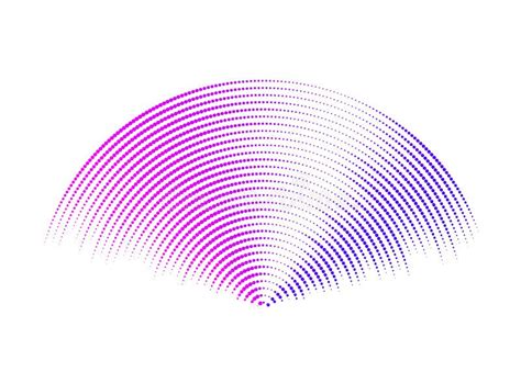 Purple Sound Wave Signal Radio Or Music Audio Concept Epicentre Or