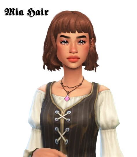 Sims 4 Mia Hair Micat Game