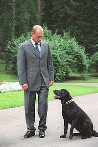 Vladimir putin, former president and current prime minister of russia, has a softer side: Pets of Vladimir Putin - Wikipedia