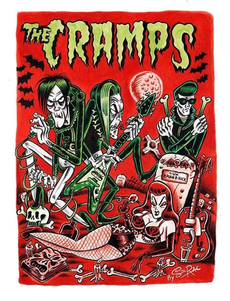 Pin By Chris Moore On The Cramps Punk Poster The Cramps Music Poster
