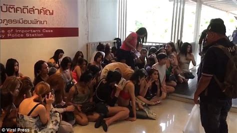 Thai Transsexual Prostitutes Rounded Up And Lectured Daily Mail Online
