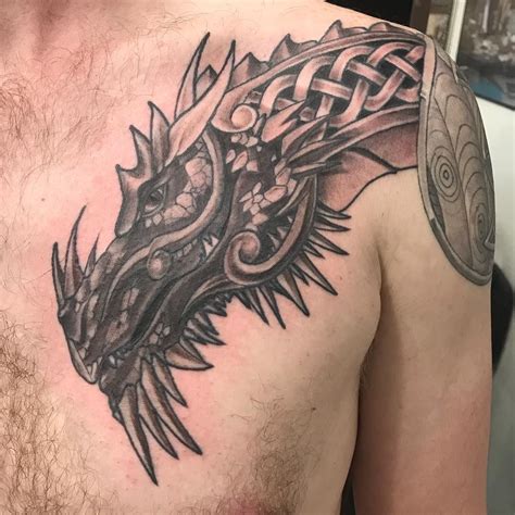 Some designs are, and always will be, top requests in the tattoo world. Celtic Dragon Tattoo | Tattoo Ideas and Inspiration ...