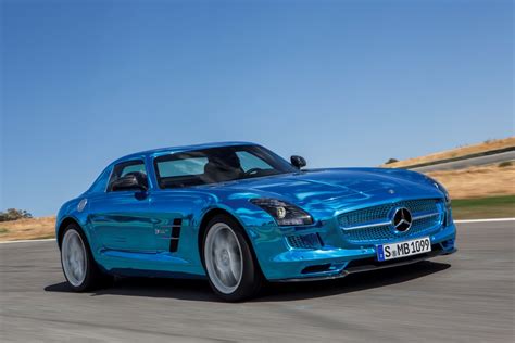 Mercedes Unveils 740 Hp Sls Amg Electric Drive For 2014 Techautos