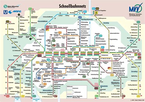 Munich Rail Map City Train Route Map Your Offline Travel Guide Gambaran