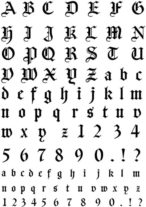 11 German Font Alphabet Images Old German Alphabet Letters German