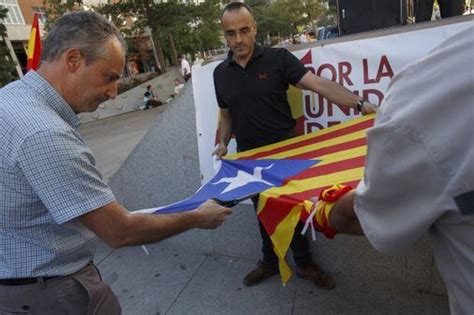 amid catalan crisis thousands hold rallies in madrid and barcelona the boston globe