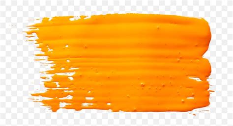 Paintbrush Photography Orange Color Png 768x445px Paint Brush