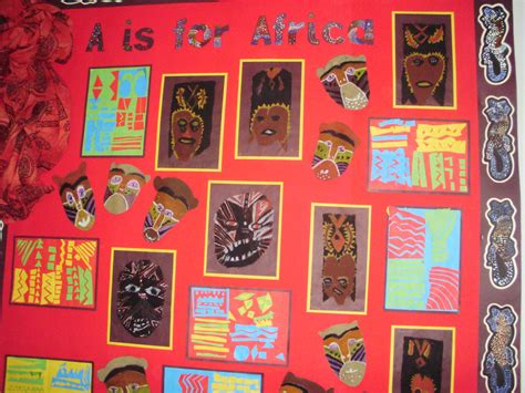 A Is For Africa Display Classroom Decor Gallery Wall Decor