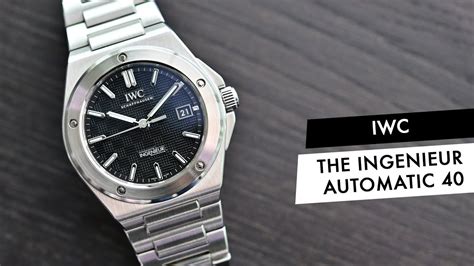 In Depth The Iwc Ingenieur Automatic Is Back To Genta S Integrated Design Youtube