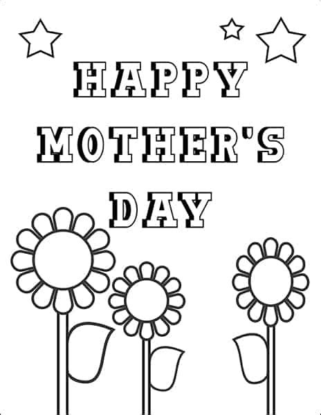 happy mothers day coloring pages      happy mother