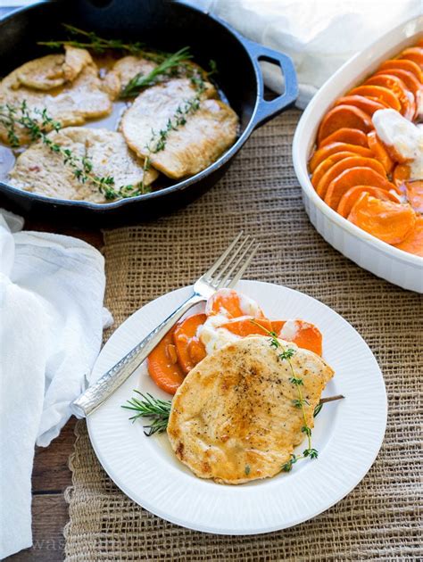 Rosemary And Thyme Turkey Breast Cutlets