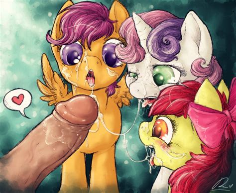 Rule 34 Apple Bloom Mlp Cum Cutie Mark Crusaders Dimwitdog