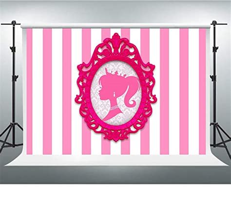 Customized Barbie Photography Backdrop For Party7x5ft Uk