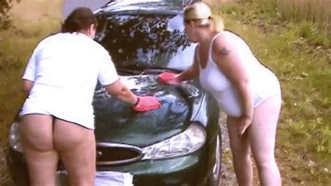 Two Lesbians Wash Car Sweetdesire Crazy And Sexy Clips Sale