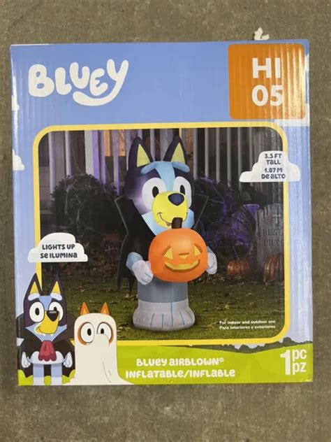 New Bluey 35 Bluey Airblown Inflatable Halloween Lawn Decoration 60