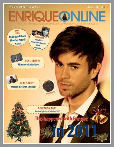 This Happened With Enrique Enrique Iglesias