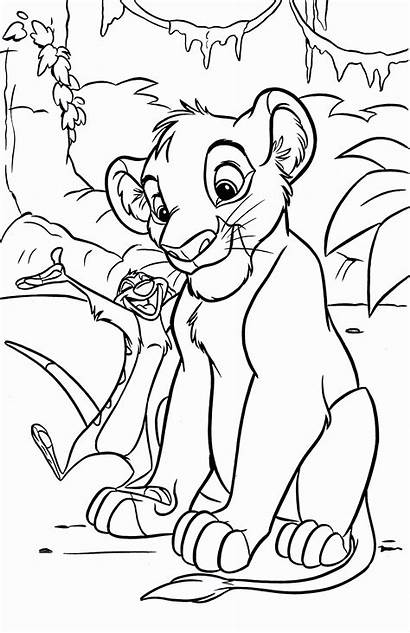Coloring Pages Simba Printable