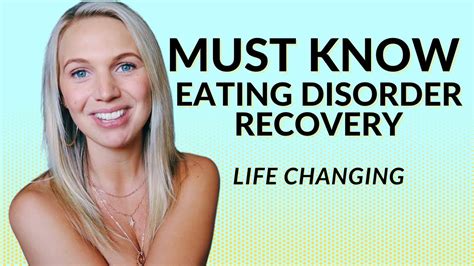 6 Tips To Recover From An Eating Disorder Must Watch Eating Disorder