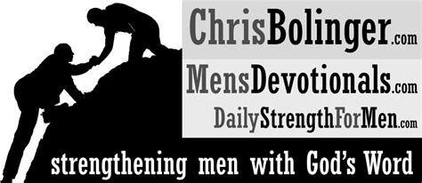Chris Bolinger Mens Devotionals Daily Strength For Men And 52 Weeks