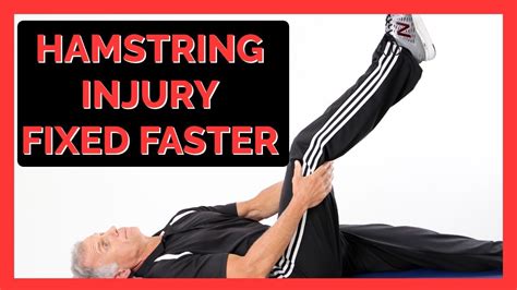 Hamstring Injury Fixed Faster And Less Re Injury Risk Updated Research
