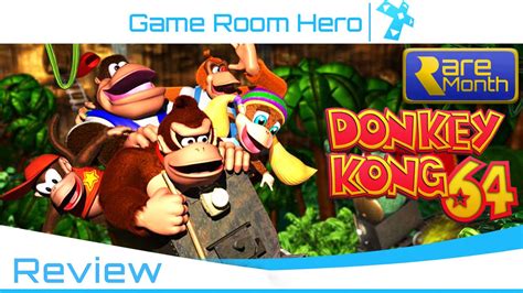 Donkey Kong 64 Wii U Review Game Room Hero Youtube