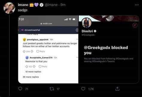 Pokimane Reveals Friendship With Greekgodx Is Over “it Is What It Is” Dexerto