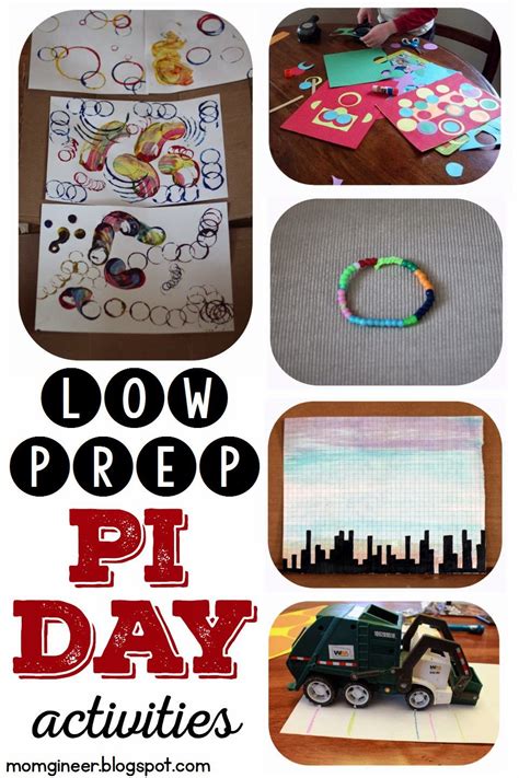 This huge, growing page, includes pi day activities for all ages, as well as challenging math explorations for older kids. Pi Day is on its way! Pi Day Activities! - momgineer