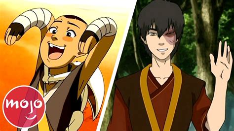 ¡top 10 Momentos MÁs Divertidos En Avatar La Leyenda De Aang Youtube