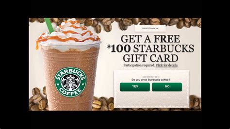 Maybe you would like to learn more about one of these? # Get A Free Starbucks 100$ Gift Card # - YouTube