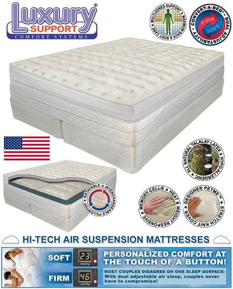 There are plenty of air mattress. California King Medallion Dual Chamber Adjustable Comfort ...