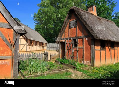 Jamestown Settlement Museum, Williamsburg, Virginia, USA Stock Photo - Alamy
