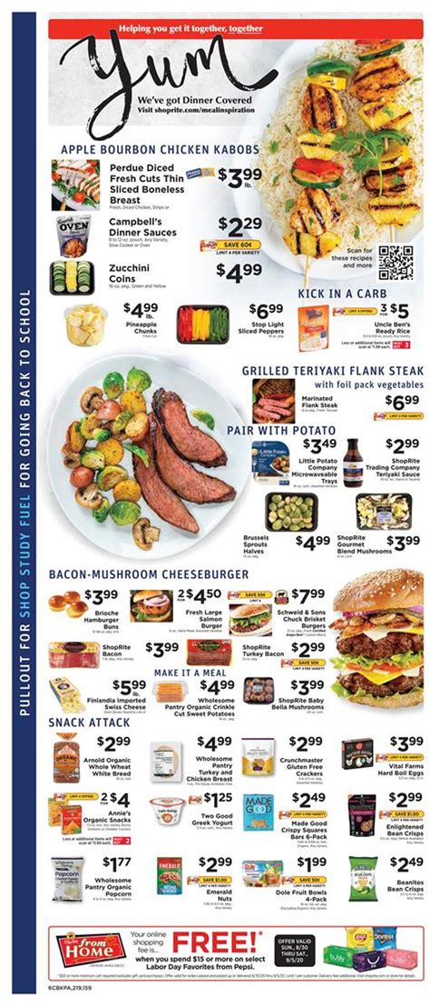 Save with this week shoprite circular & ad specials, promotions, and best grocery deals. ShopRite Ad Circular - 08/30 - 09/05/2020 (Page 6) | Rabato