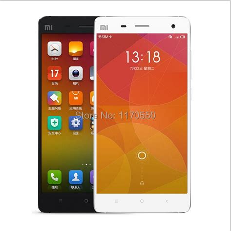 Original Xiaomi Mi4 M4 Cell Phone Qualcomm Quad Core Moblie Phones 4g