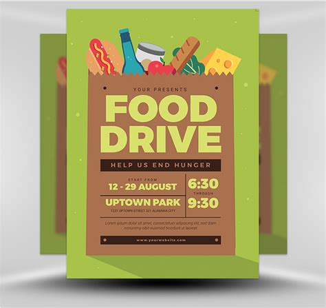 Fotor provides unique thanksgiving food drive flyer free design templates. Food Drive Event - FlyerHeroes