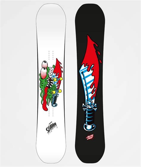 Santa Cruz Grommet Slasher 2020 Tabla De Snowboard Blanca
