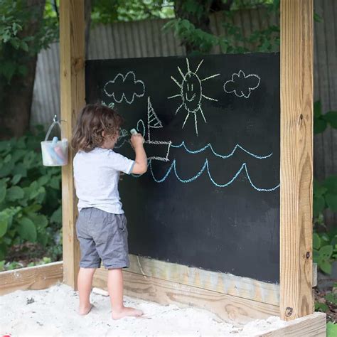 Outdoor Chalkboard Diy Weatherproof And Durable Gina Michele
