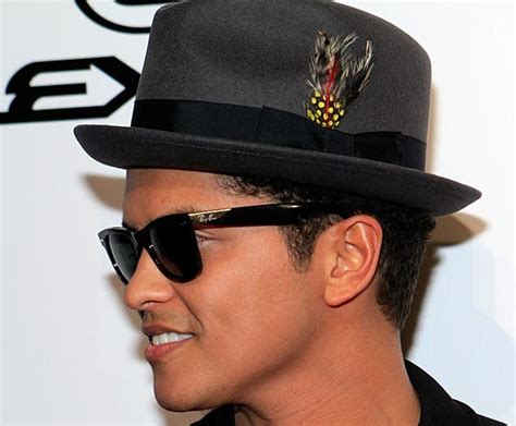 Bruno Mars Is A Man Of Many Hats Photos