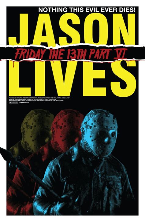 The Horrors Of Halloween Friday The 13th Prints By Chris Butler Designs