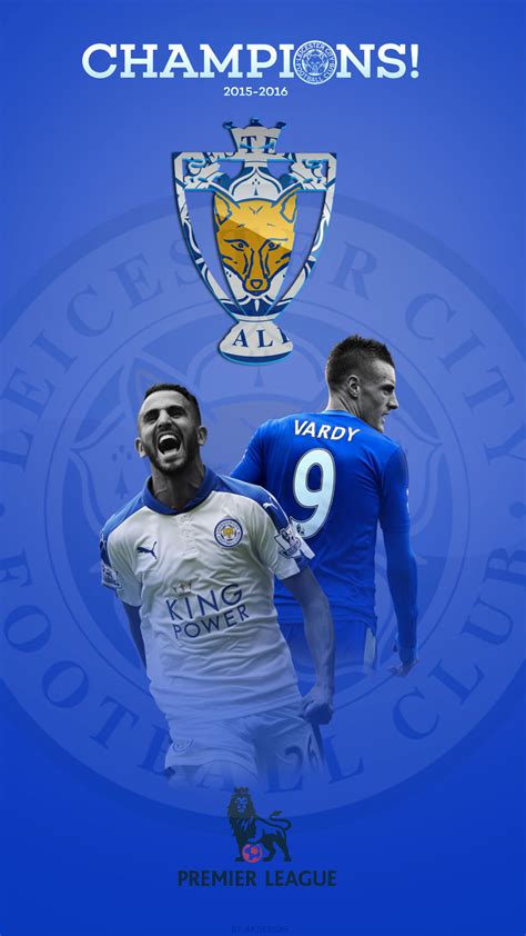 Places leicester, united kingdom community organizationsports club leicester city football club. Wallpaper Iphone Leicester City Champion Premier by ...