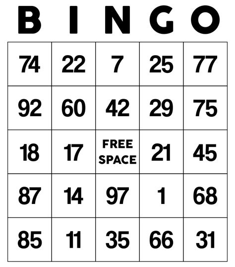 black and white bingo cards printable free printable bingo cards hot sex picture