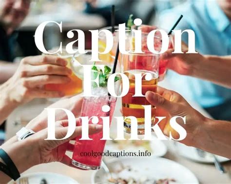 100 Best Cocktail Captions For Instagram Coolgoodcaptions