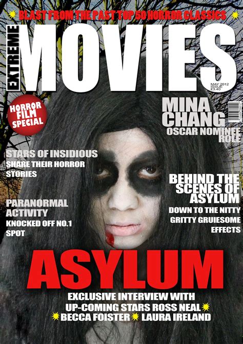 Vickis A2 Media Blog Horror Film Magazine Cover