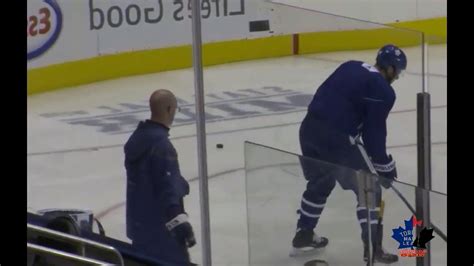 Toronto Maple Leafs Auston Matthews On Ice Pre Practice Leafs