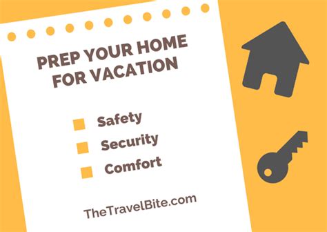 15 Steps To Prep Your Home For Vacation The Travel Bite