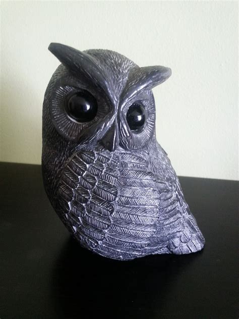 Owl Soapstone Carving